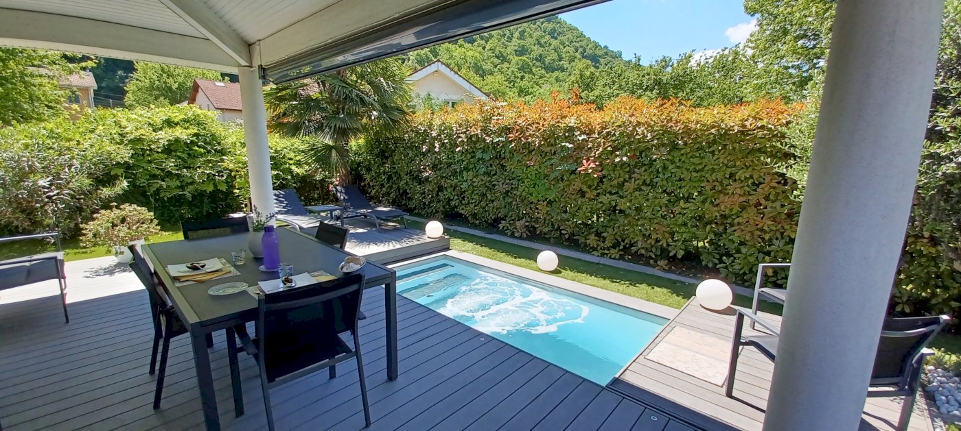Maison d'architecte, piscine, 2 chambres type suite, ou 1 suite et 2 chambres - Photo 1 - Gières