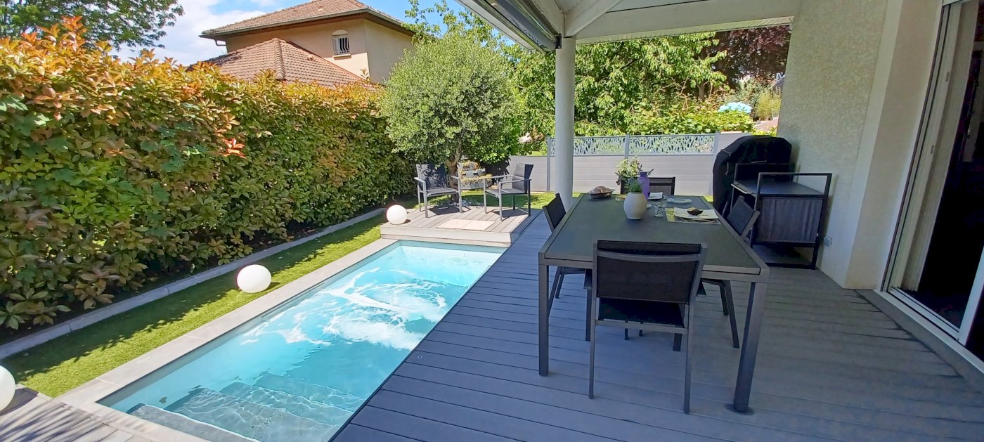 Maison d'architecte, piscine, 2 chambres type suite, ou 1 suite et 2 chambres - Photo 8 - Gières