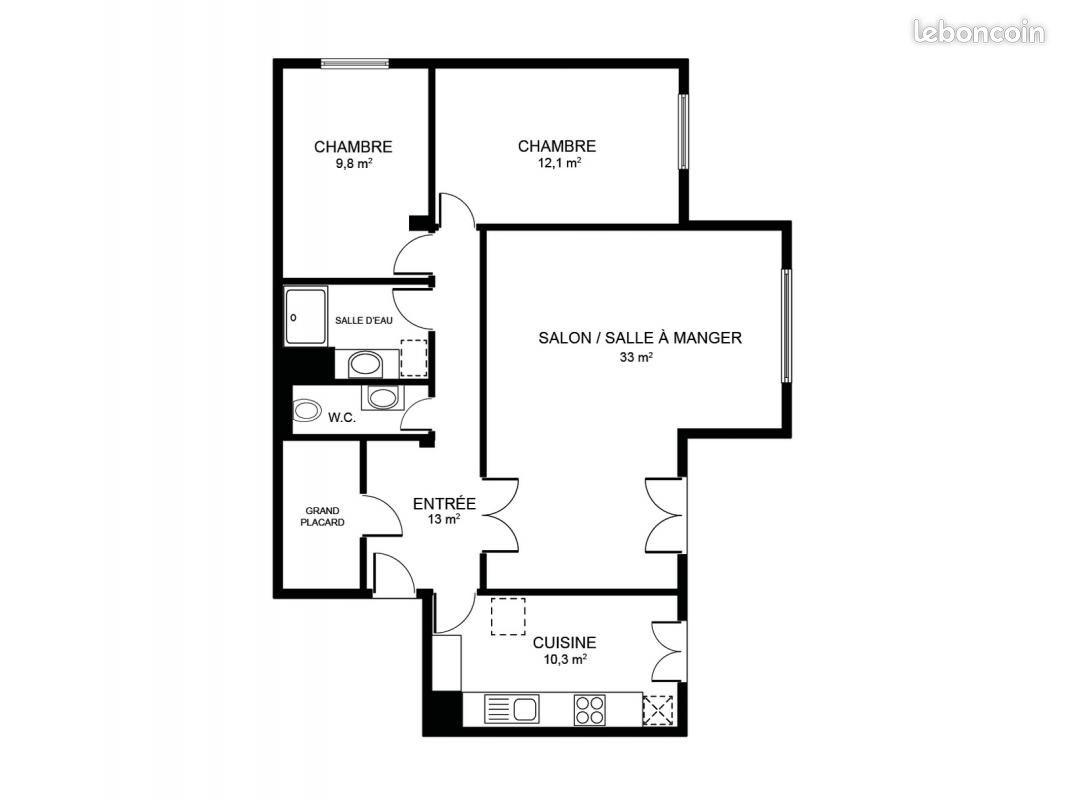 APPARTEMENT T4 - Photo 9 - Lorette
